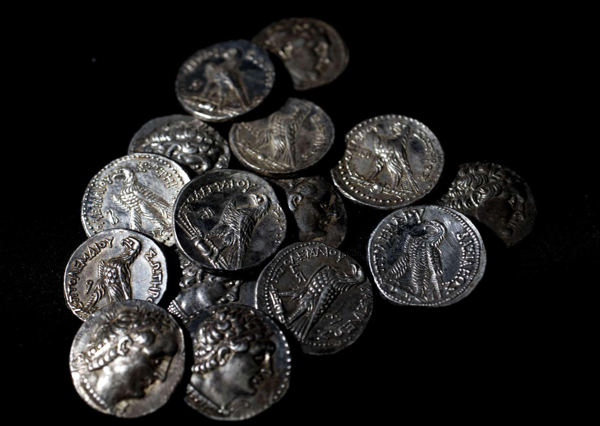 2,200-Year-Old Maccabean Silver Coin Hoard Discovered In Judean Desert ...